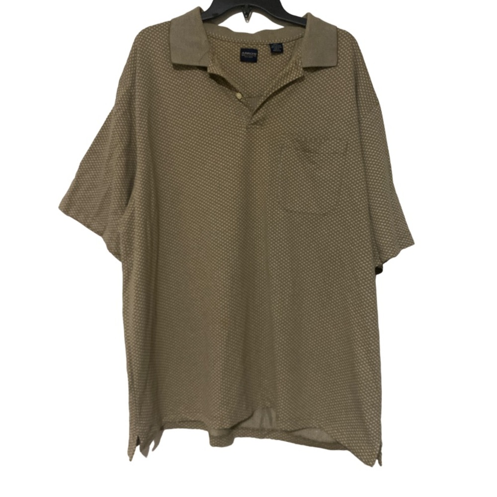 Arrow 1851 Men’s Short Sleeve Collar Polo Shirt - Size XXL